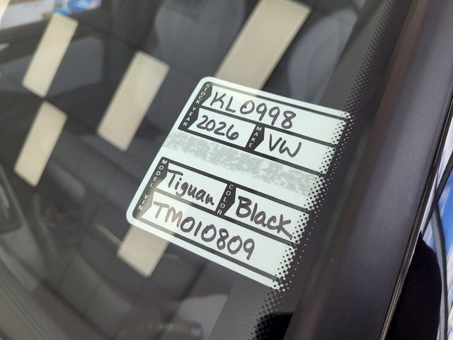 2026 Volkswagen Tiguan 2.0T SE R-Line Black