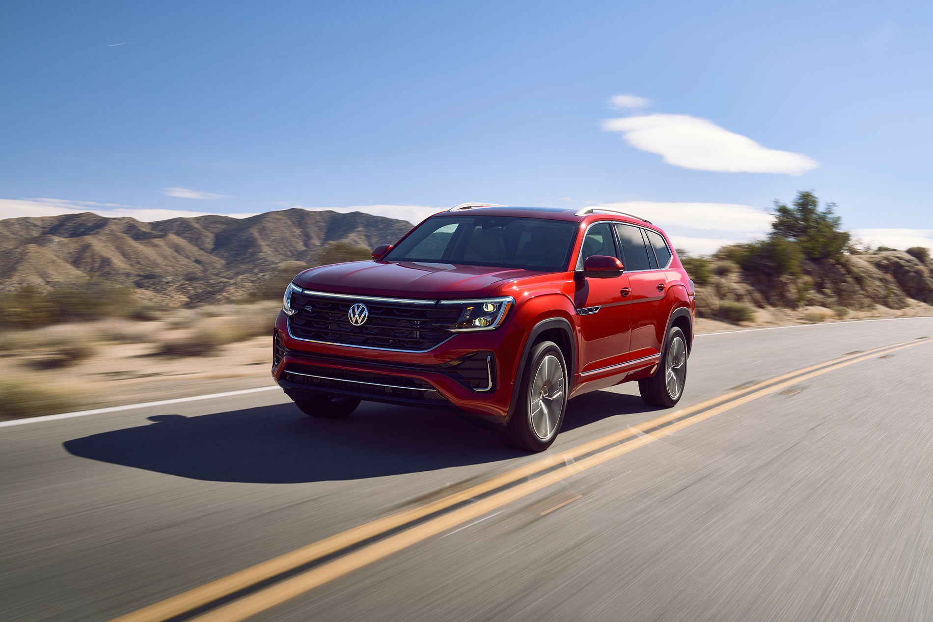 Checking the oil level in a Volkswagen Atlas