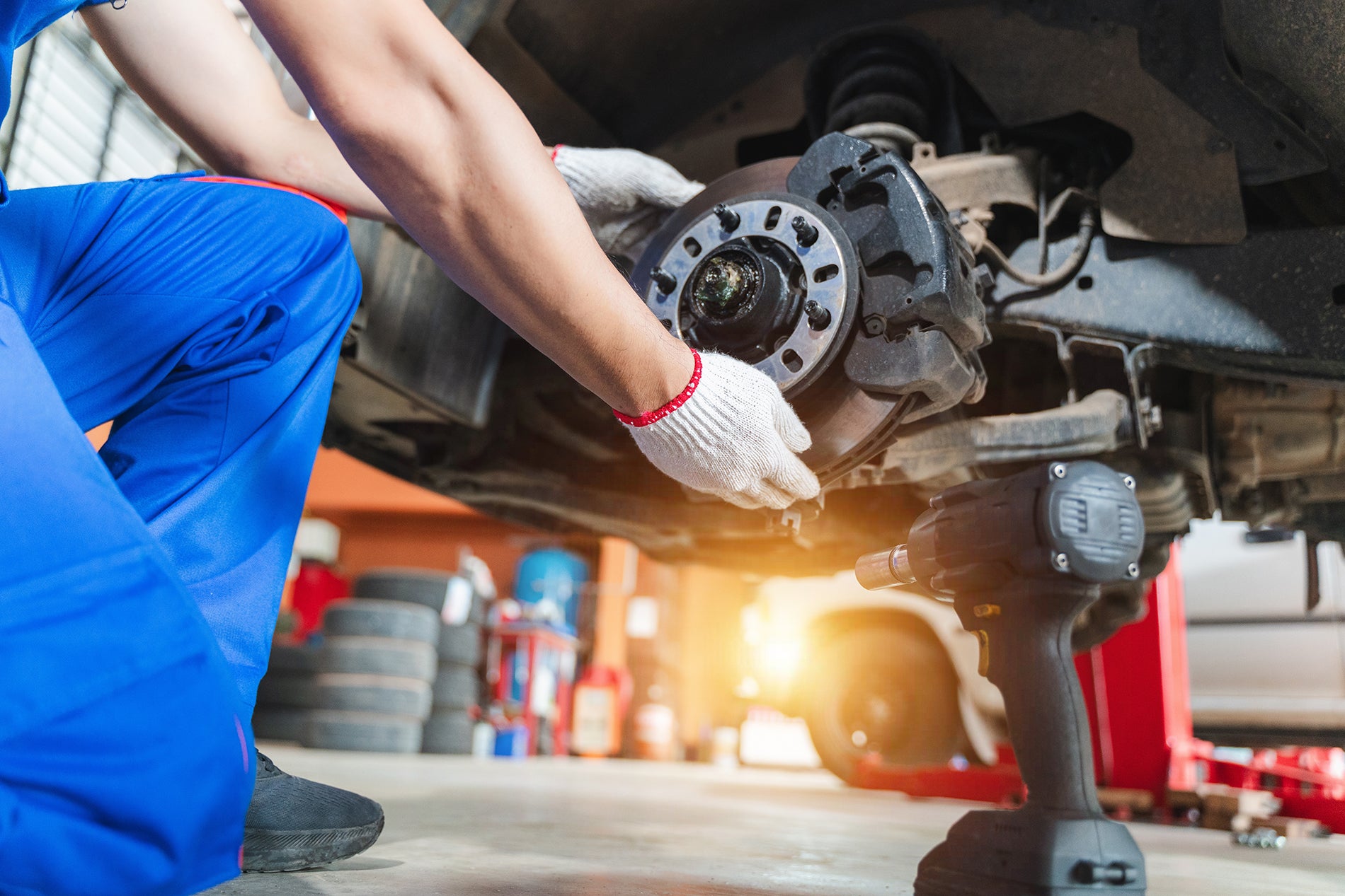 Volkswagen Golf brake service at Mike Reichenbach Volkswagen of Florence